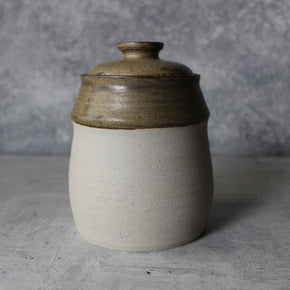 Vintage Pottery Coffee Cannister - Tribe Castlemaine