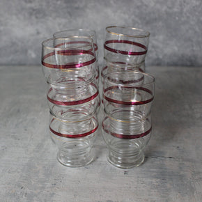 Vintage Small Glass Tumbler Set - Tribe Castlemaine