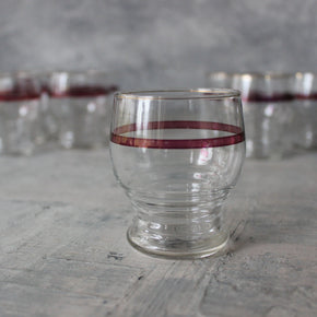 Vintage Small Glass Tumbler Set - Tribe Castlemaine