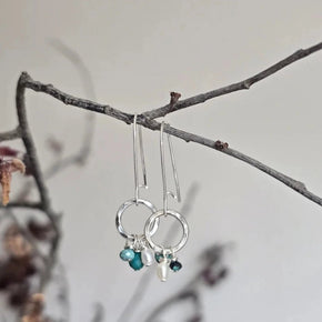 Water Spirit Silver Earrings - Tribe Castlemaine