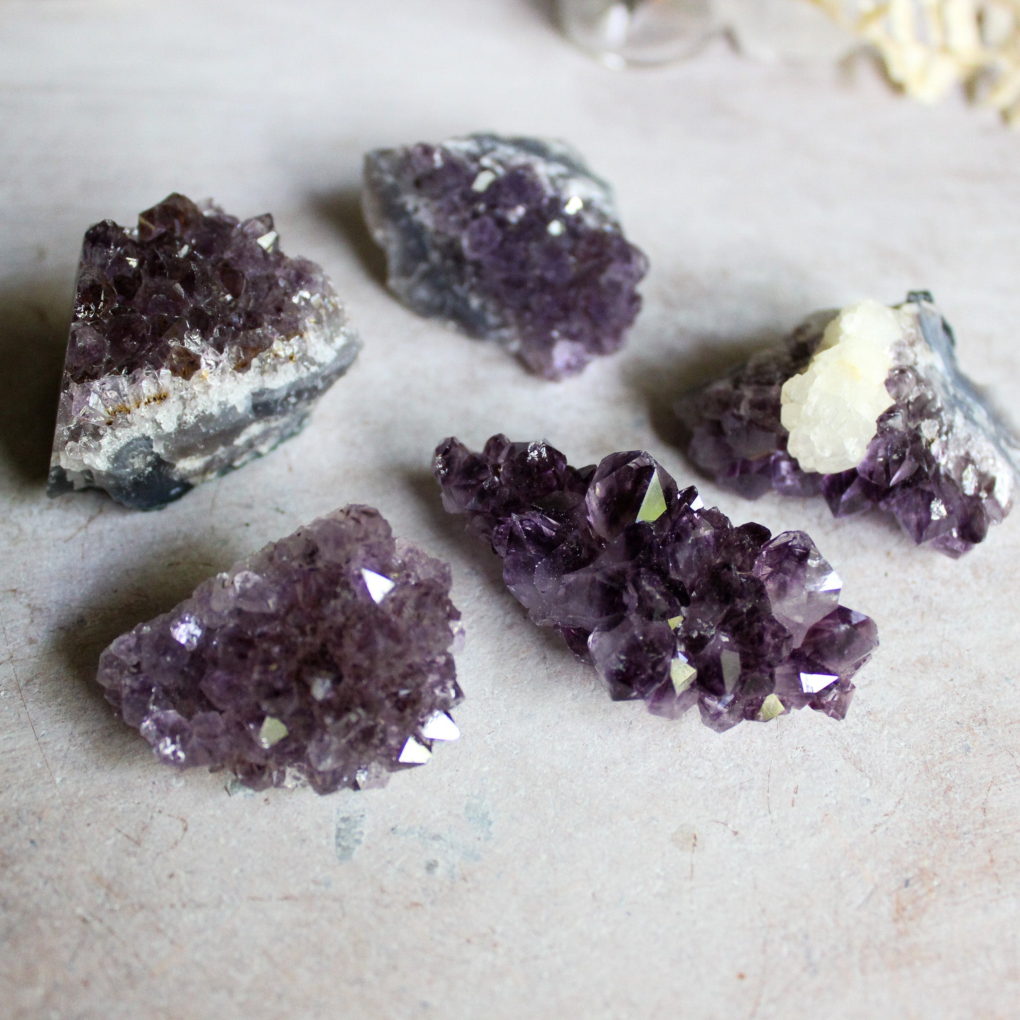 Amethyst Clusters - Tribe Castlemaine