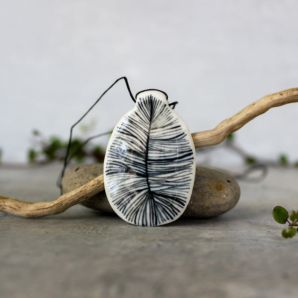 Black Feather Necklace - Tribe Castlemaine