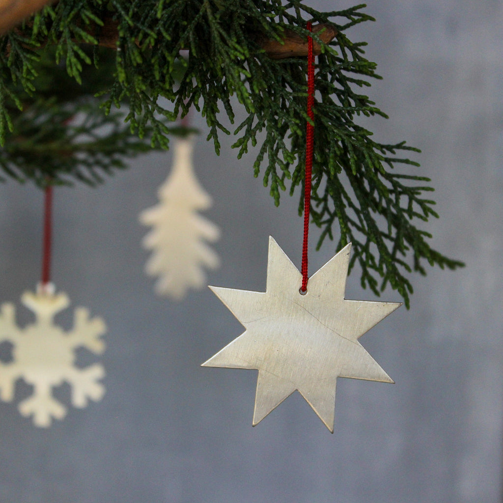 Silver Hanging Ornaments - Tribe Castlemaine